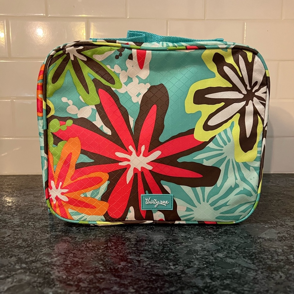 Thirty-One Floral Insulated Thermal Lunch Bag